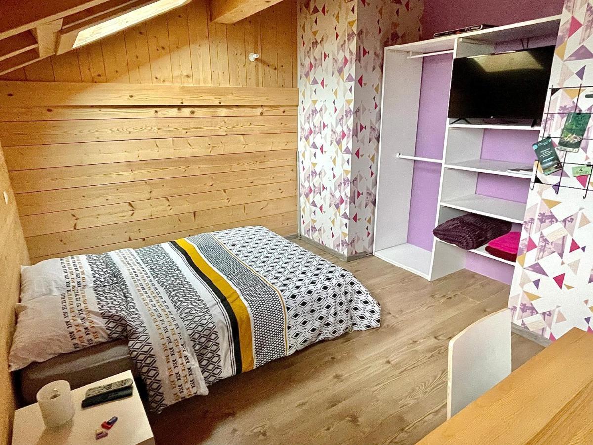 Chambre Privee Au Pied Des Pistes - Chambre Chez L'Habitant - Chaletnelda Com ラムラ エクステリア 写真